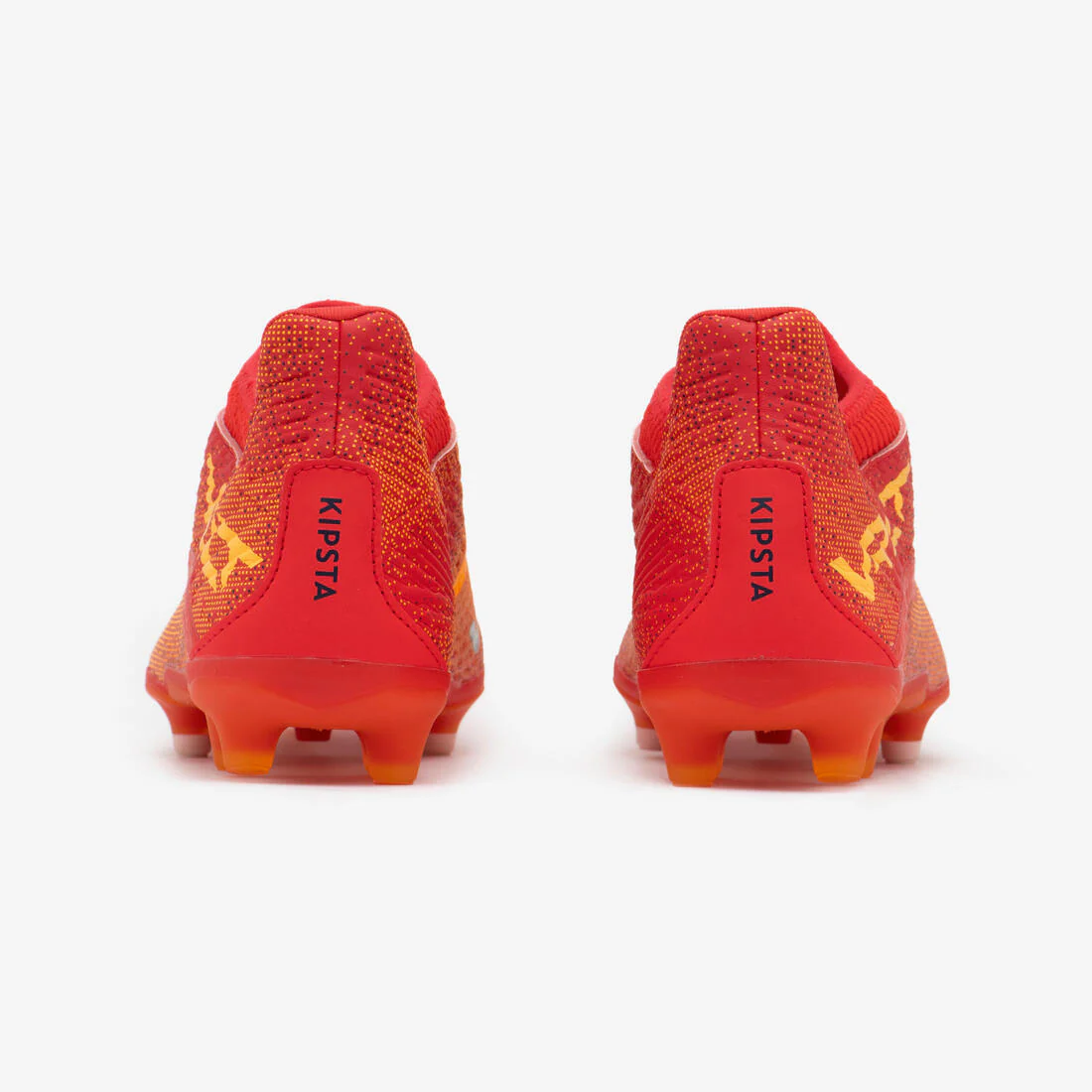 Kids' Lace-Up Comfort Football Boots Viralto III FG - Red & - Image 9