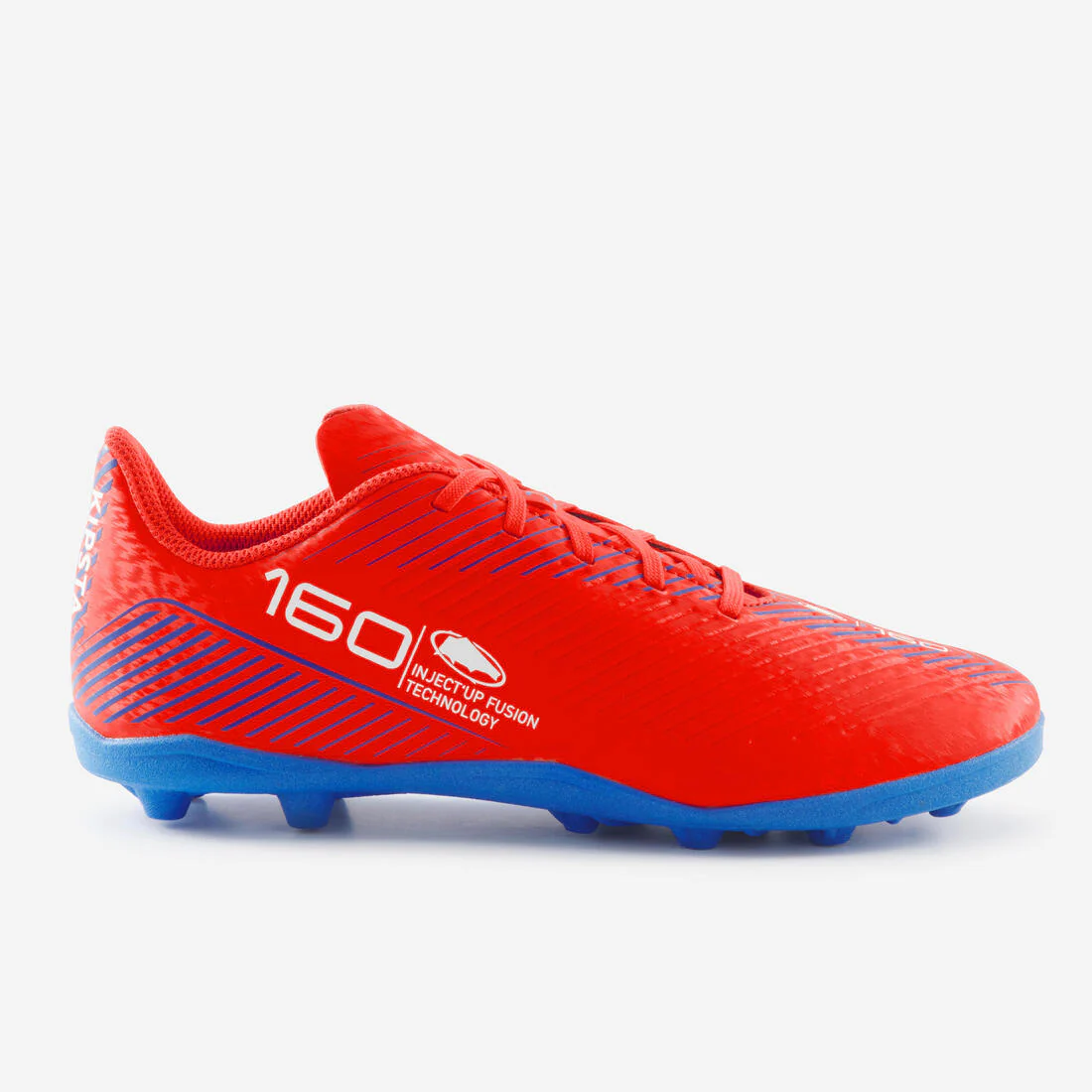 Kids' Lace-Up Football Boots 160 AG/FG - Image 2