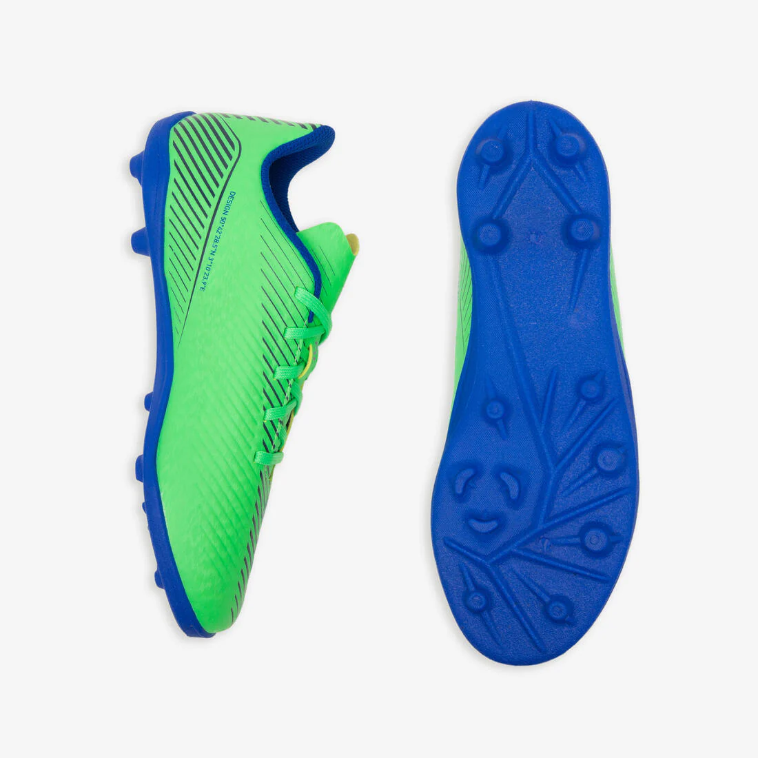 Kids' Lace-Up Football Boots 160 AG/FG - Image 21