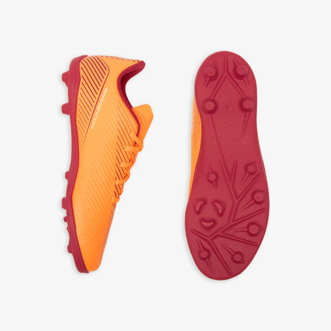 Kids' Lace-Up Football Boots 160 AG/FG - Image 22