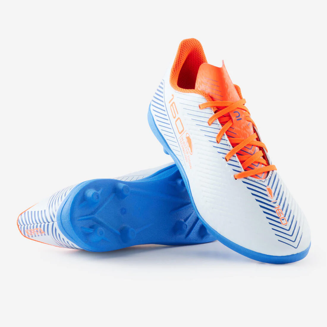Kids' Lace-Up Football Boots 160 AG/FG - Image 33