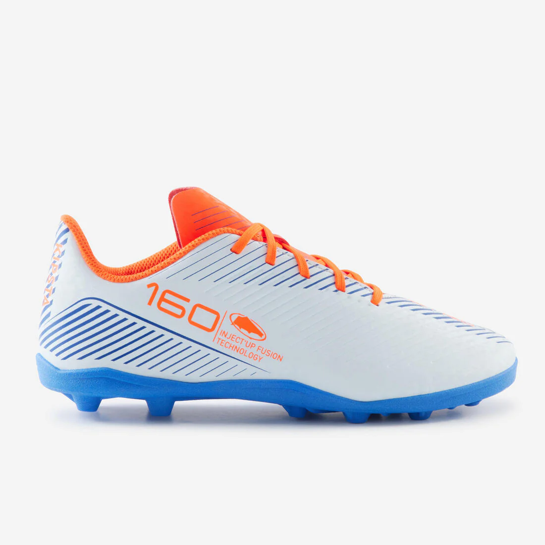 Kids' Lace-Up Football Boots 160 AG/FG - Image 4