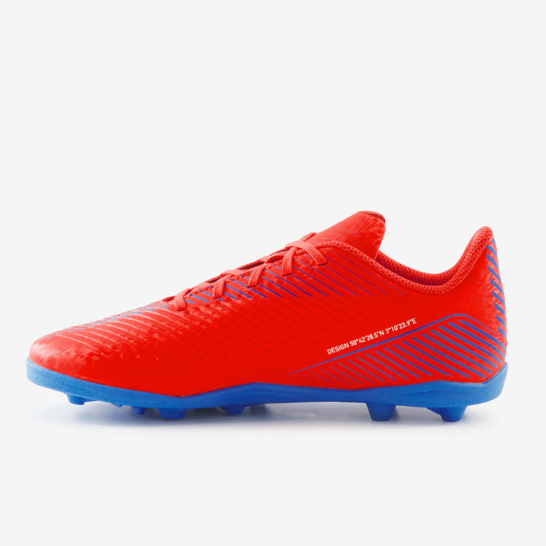 Kids' Lace-Up Football Boots 160 AG/FG - Image 7