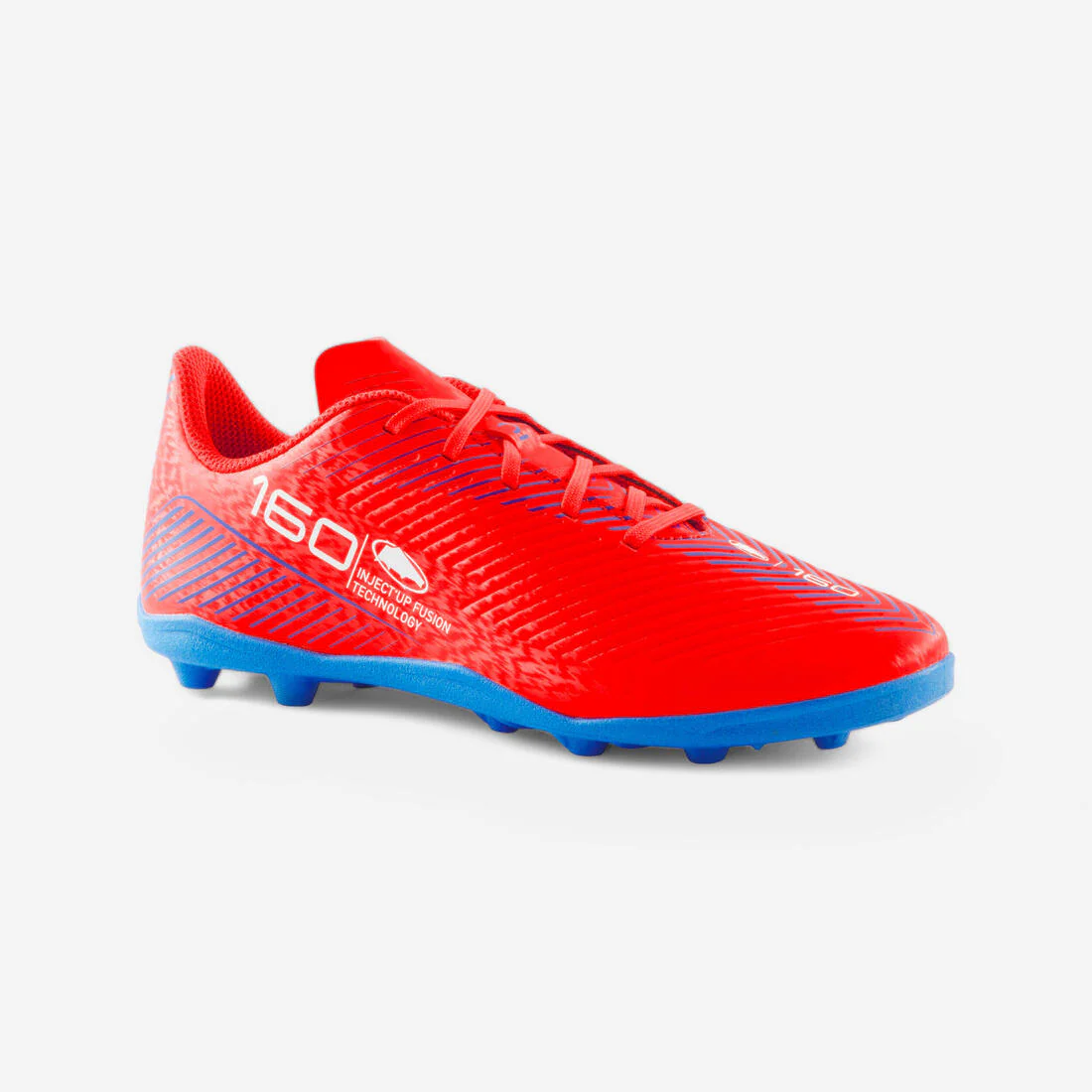 Kids' Lace-Up Football Boots 160 AG/FG - Image 9