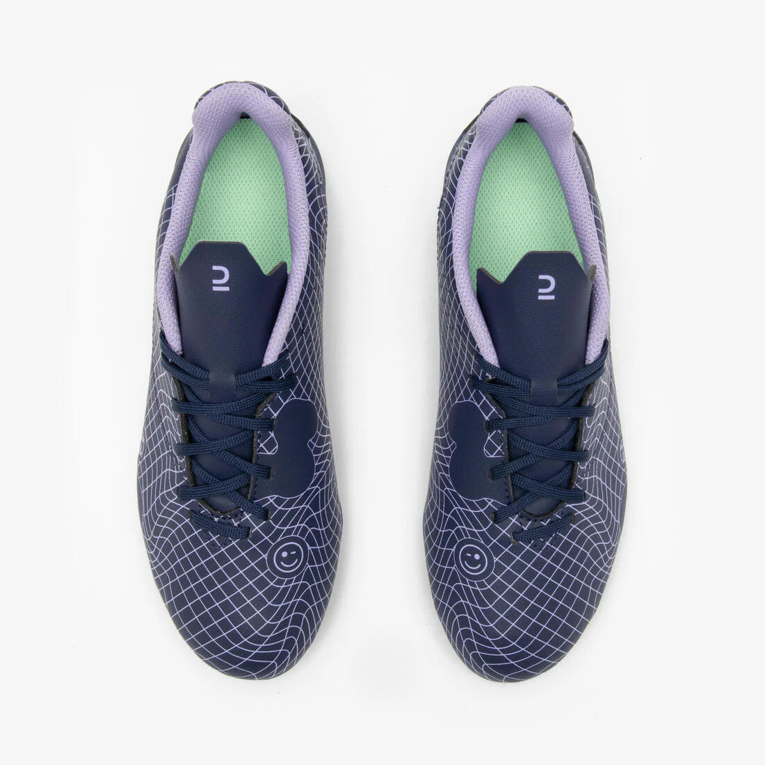 Kids' Lace-Up Football Boots Viralto I MG/AG - Nebula - Image 5