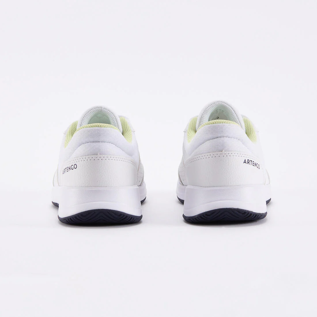 Kids' Lace-Up Tennis Shoes Essential - White & - Image 3
