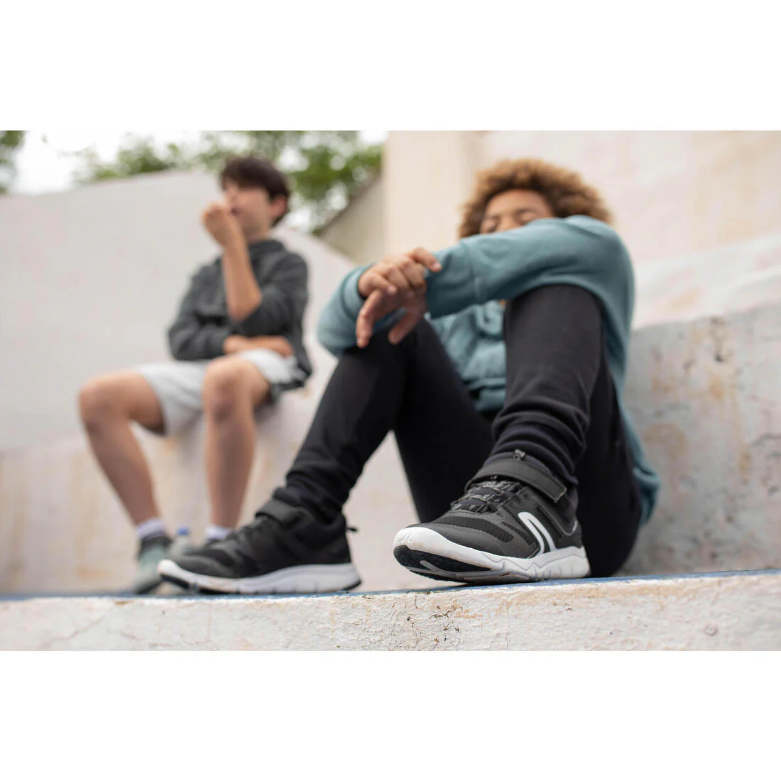 Kids’ lightweight and breathable rip-tab shoes, PW 540 - Image 5