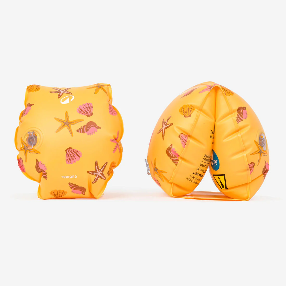 Kids pool armbands 11-30 kg “SAVANE” beige print