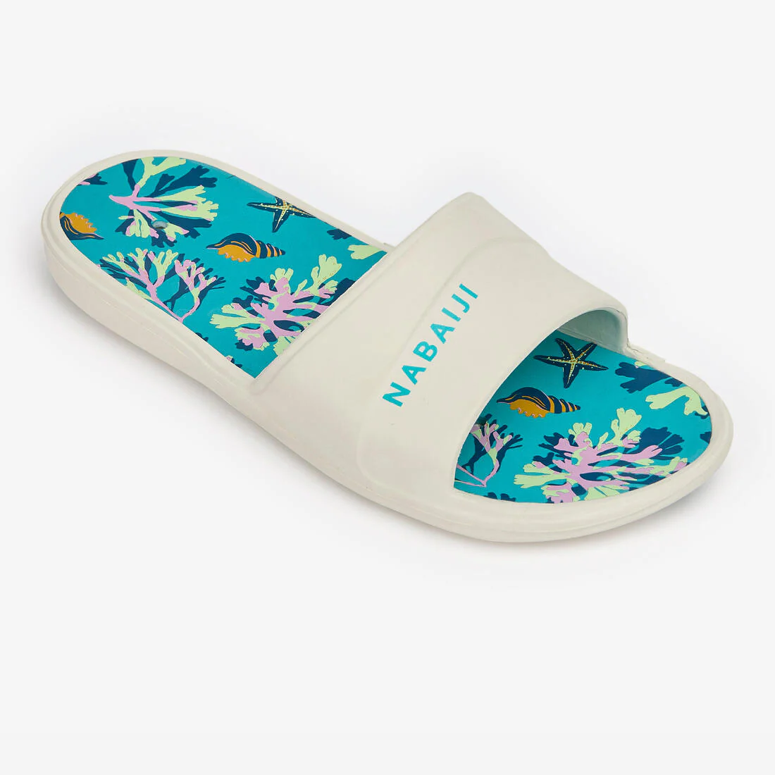 Kids Pool Sandals Slap 500 PRINT