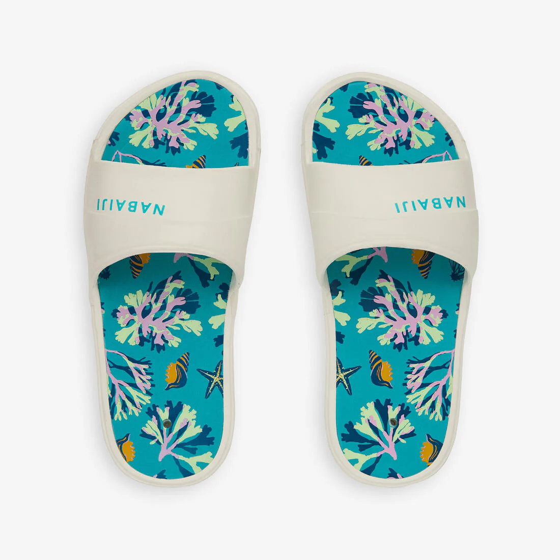 Kids Pool Sandals Slap 500 PRINT - Image 9