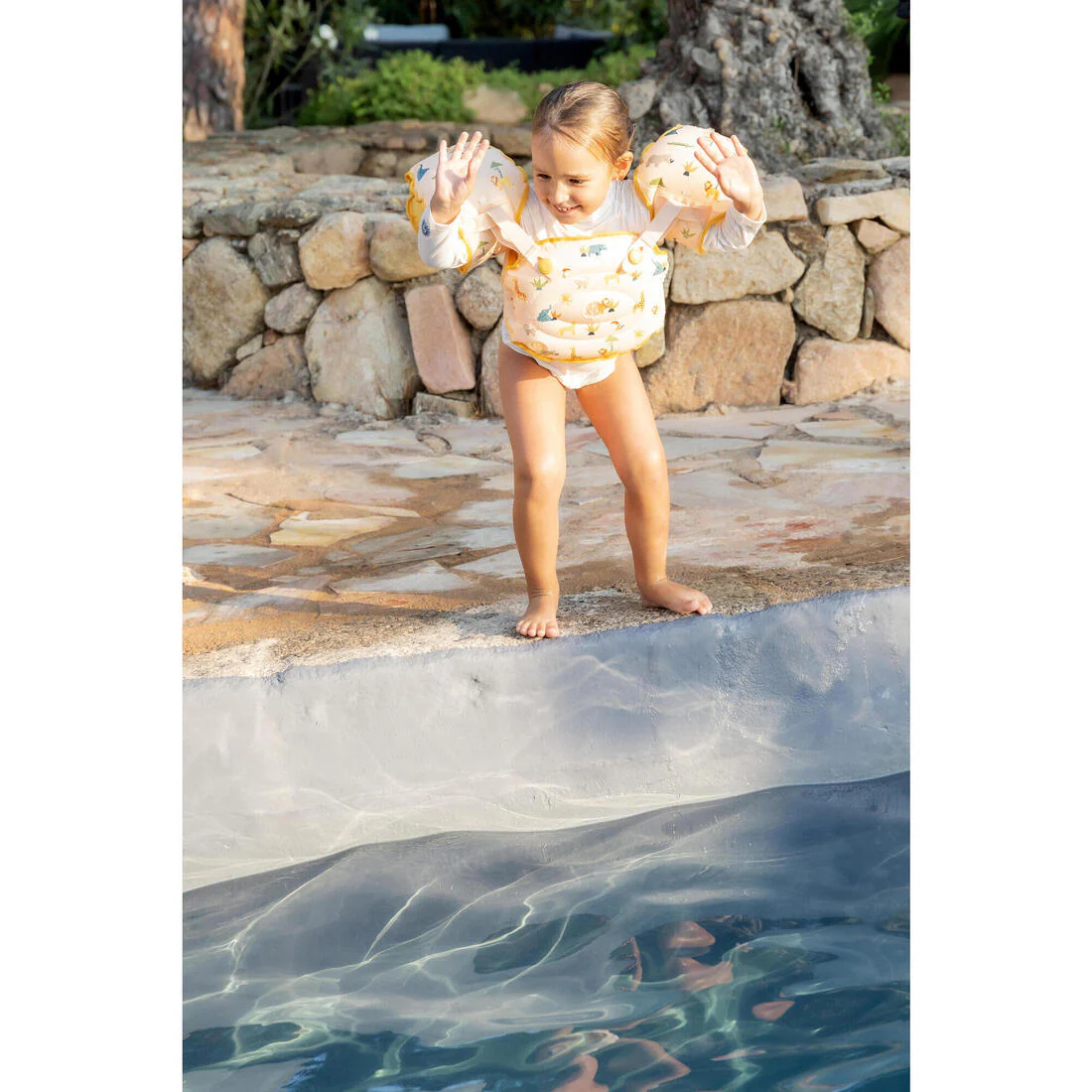 Kids progressive pool armbands - TISWIM flower print - Image 73