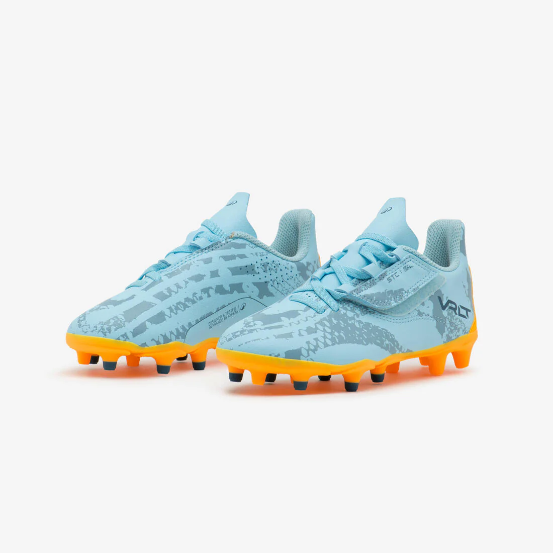Kids' Rip-Tab Football Boots Viralto I Easy FG - Snake - Image 4