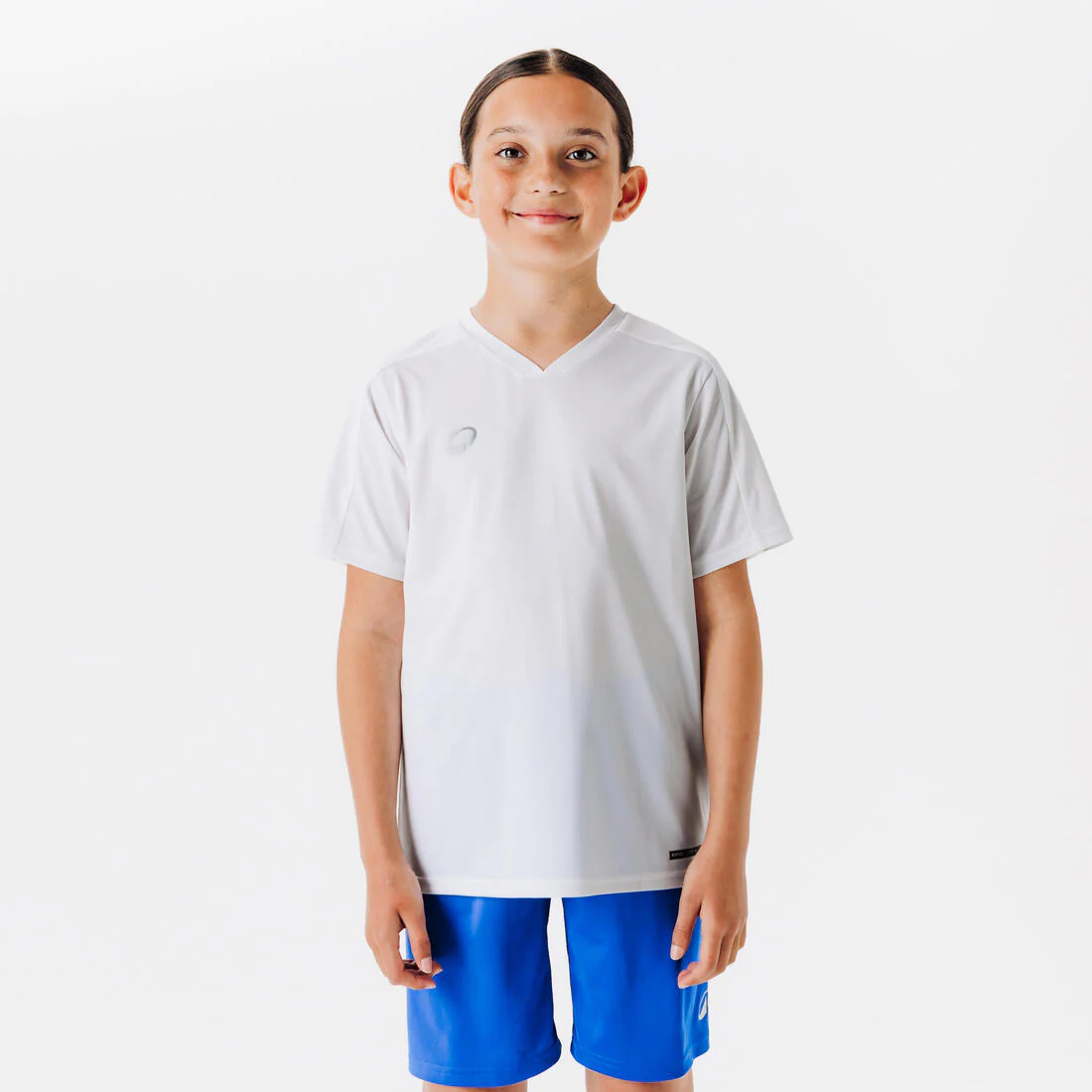 Kids' Short-Sleeved Football Shirt Essential