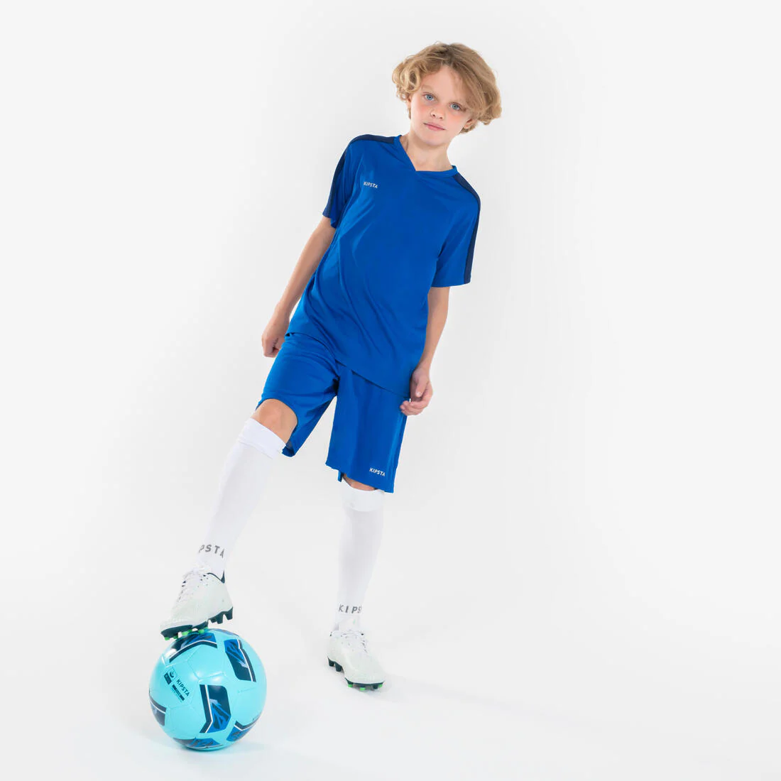 Kids' Short-Sleeved Football Shirt Essential - Image 21