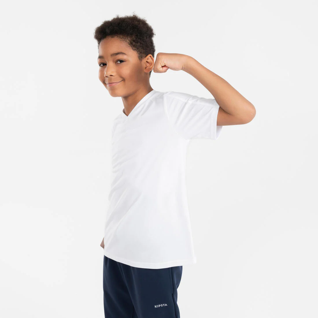 Kids' Short-Sleeved Football Shirt Essential - Image 22