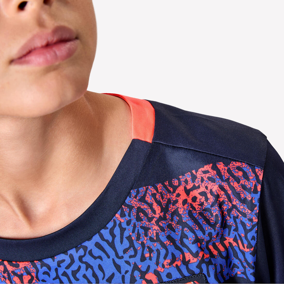 Kids' Short-Sleeved Football Shirt Viralto Roarrr Rhino Stripey - Image 11