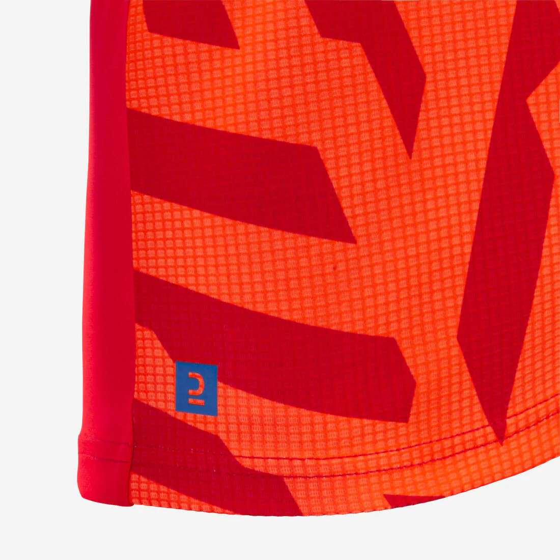Kids' Short-Sleeved Football Shirt Viralto Solo - Jungle Red & - Image 5
