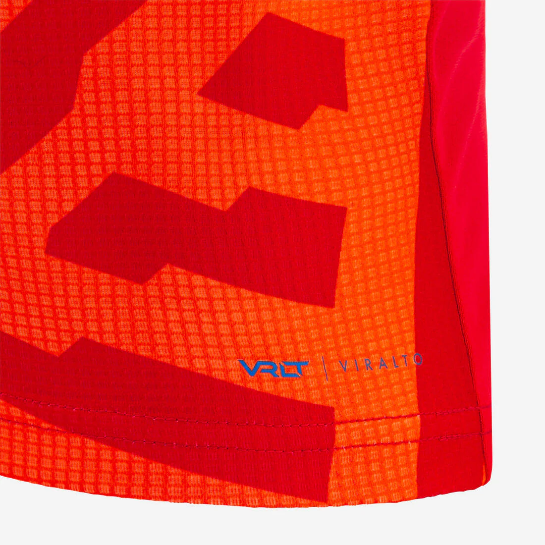 Kids' Short-Sleeved Football Shirt Viralto Solo - Jungle Red & - Image 7