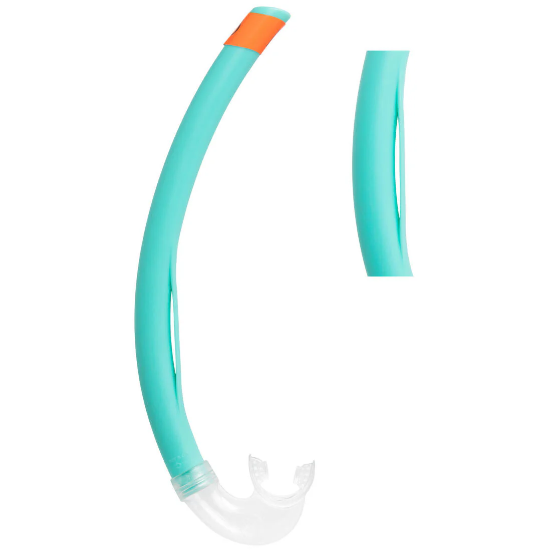 Kids' Snorkelling Fins Mask Snorkel Set SNK 500 -Blue Grey Pastel - Image 12