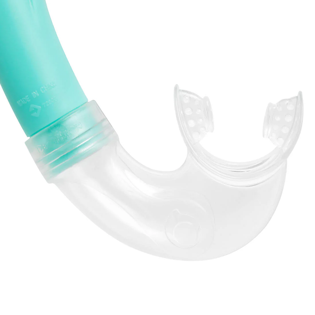 Kids' Snorkelling Fins Mask Snorkel Set SNK 500 -Blue Grey Pastel - Image 15
