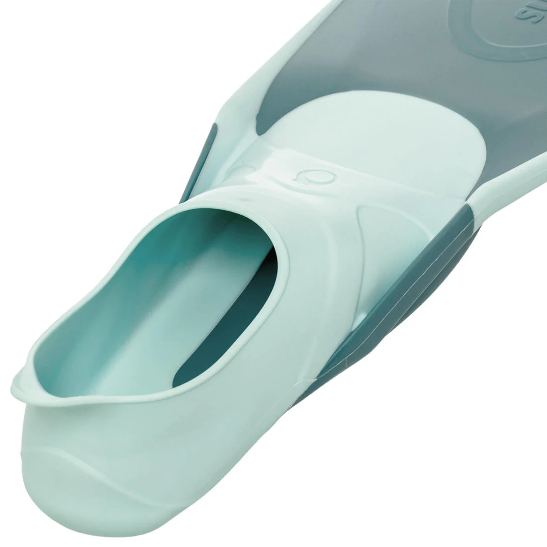Kids' Snorkelling Fins Mask Snorkel Set SNK 500 -Blue Grey Pastel - Image 16