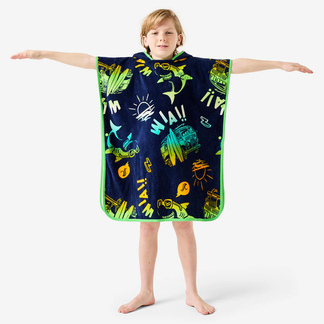 Kids' Surf Poncho 500 (110 to 135 cm) - Surfy - Image 16