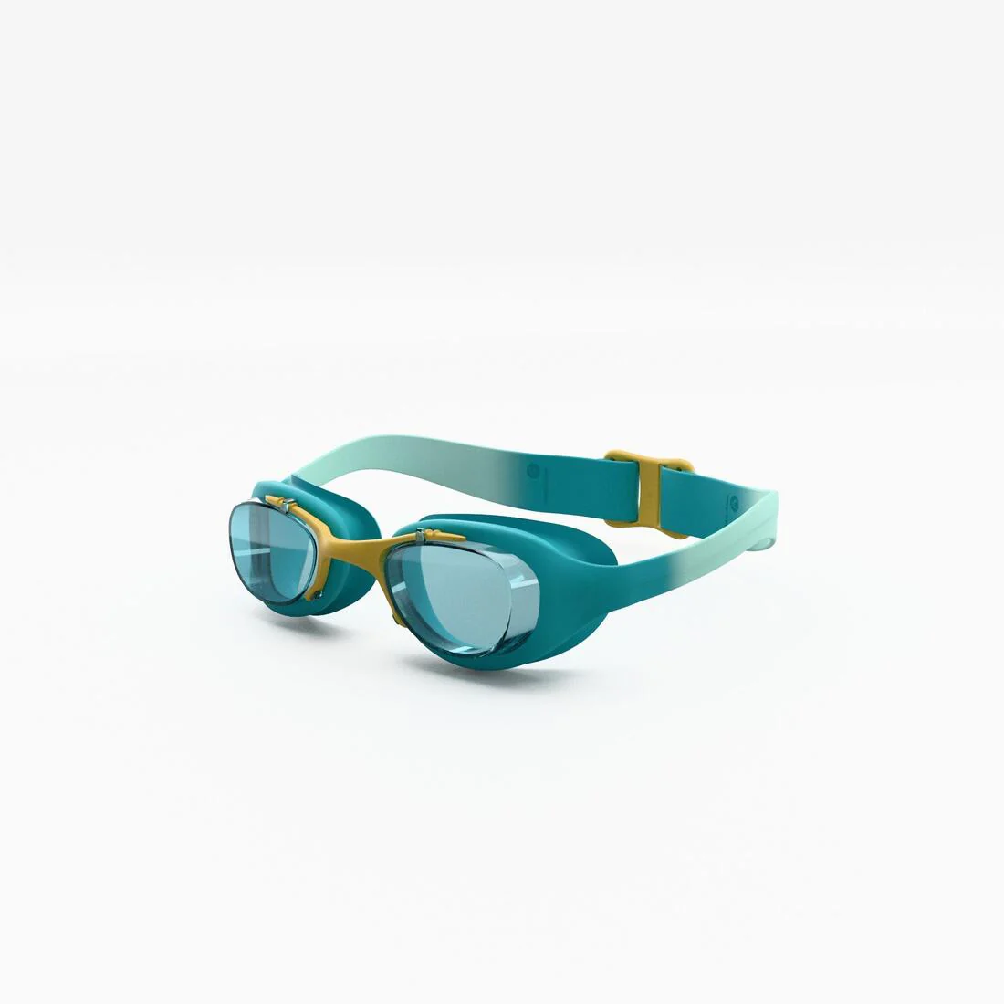 Kids’ Swimming Goggles - Xbase turquoise tinted - Image 2