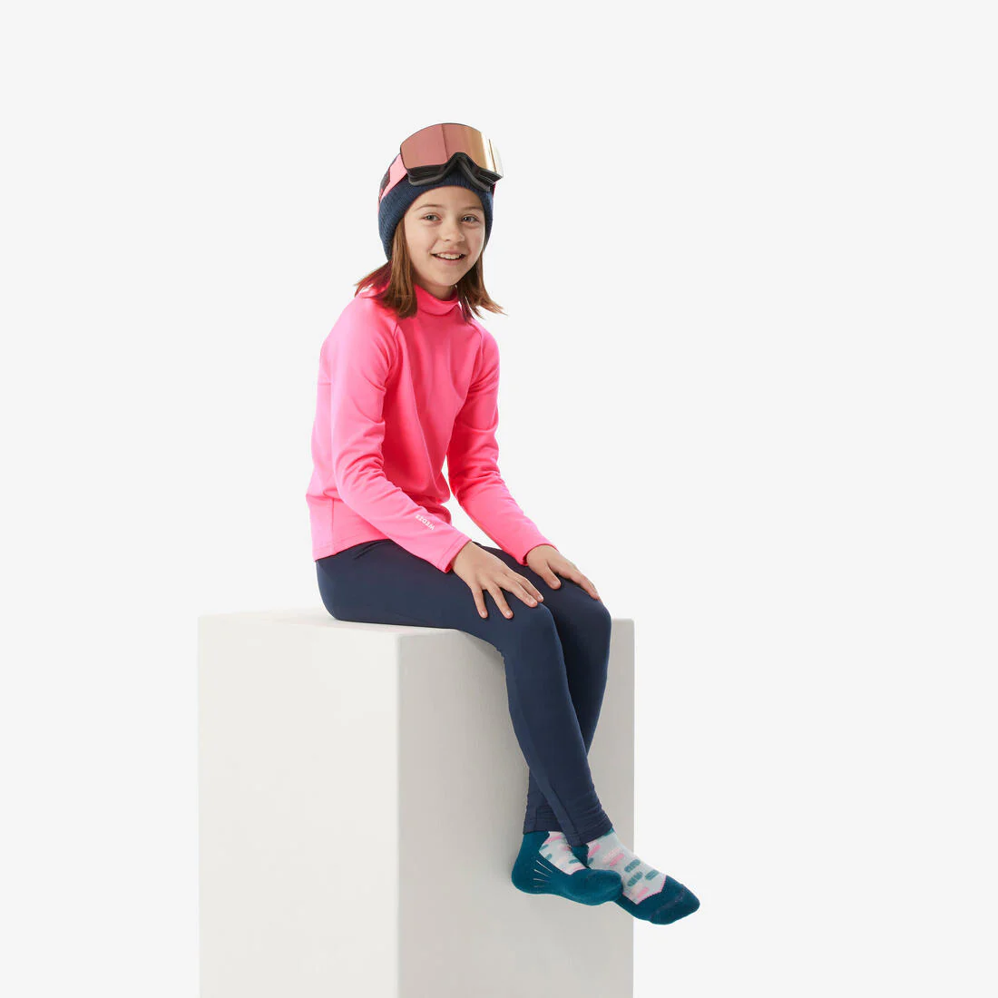 Kids’ ski thermal base layer, 4-14 years, BL 500 - Image 9