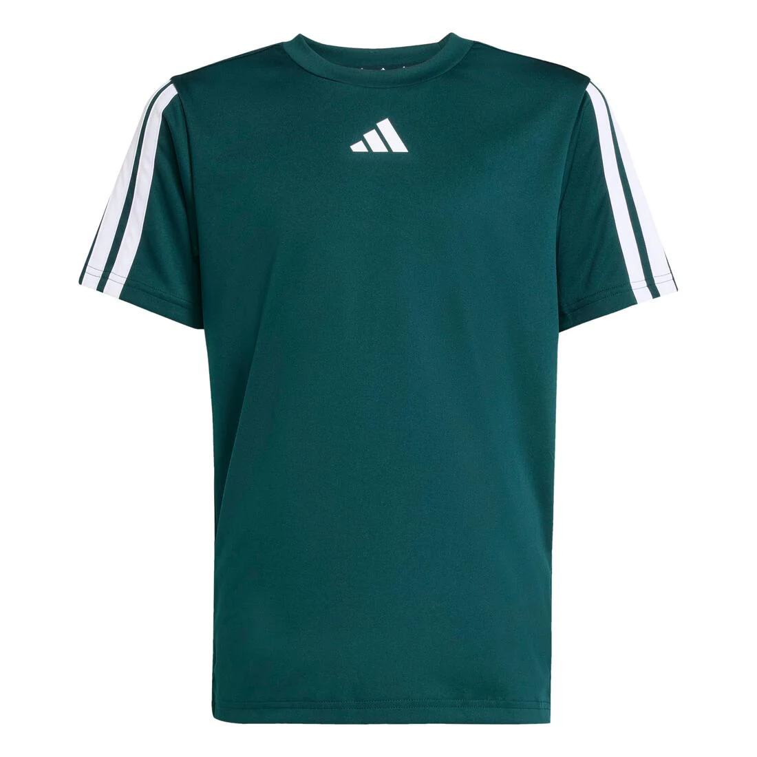 Kids Train Essentials 3-Stripes T-Shirt , Green - Image 6