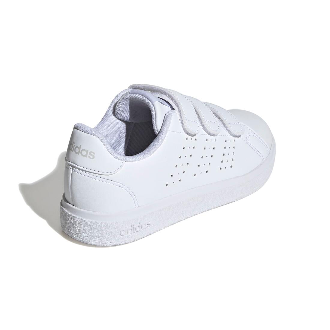 Kids Unisex Advantage Base 2.0 Shoes, White - Image 3