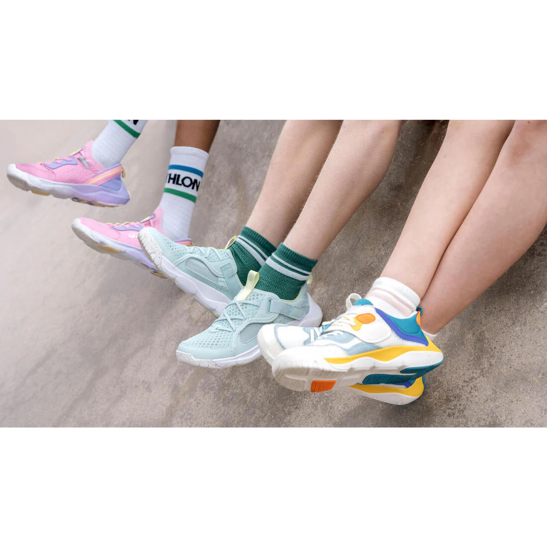 Kids' rip-tab shoes breathable, Playful - Image 27