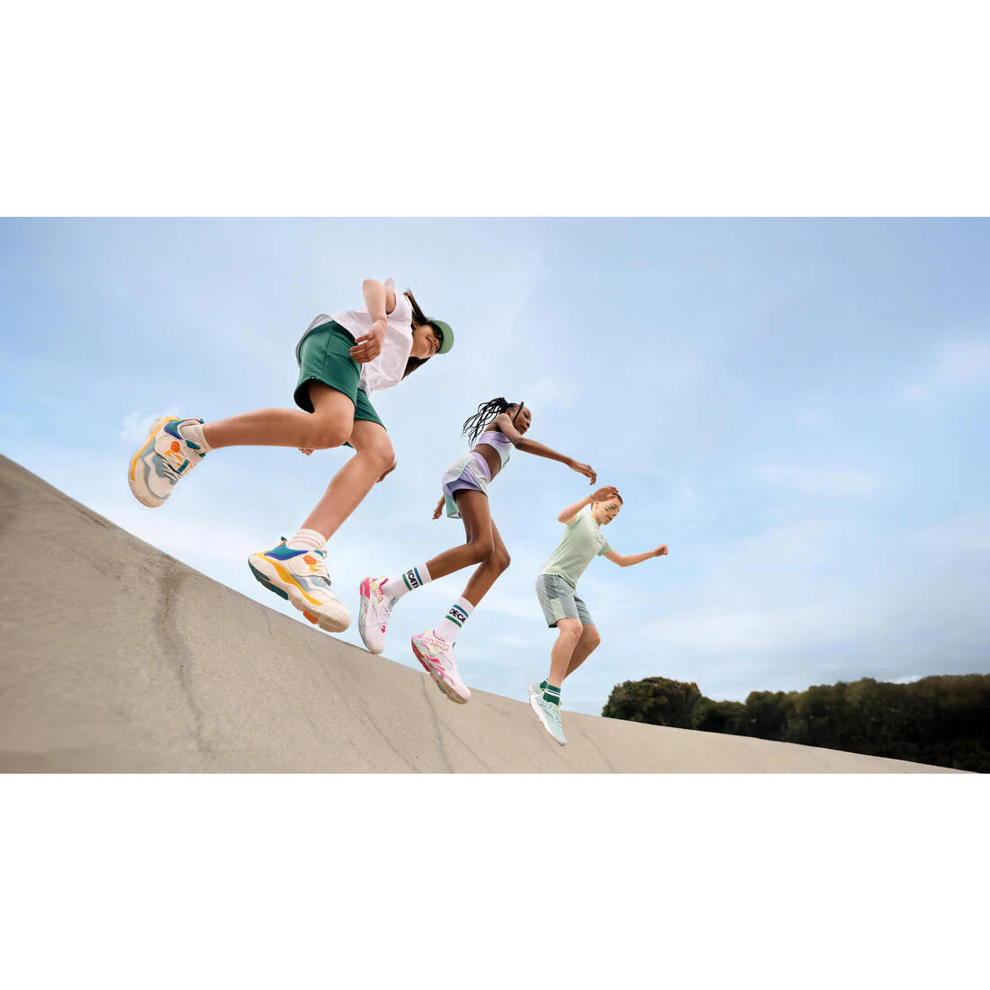 Kids' rip-tab shoes breathable, Playful - Image 37