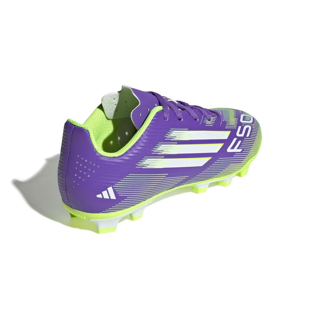 Kids Unisex F50 Club Firm/Multi-Ground Boots, Purple - Image 3