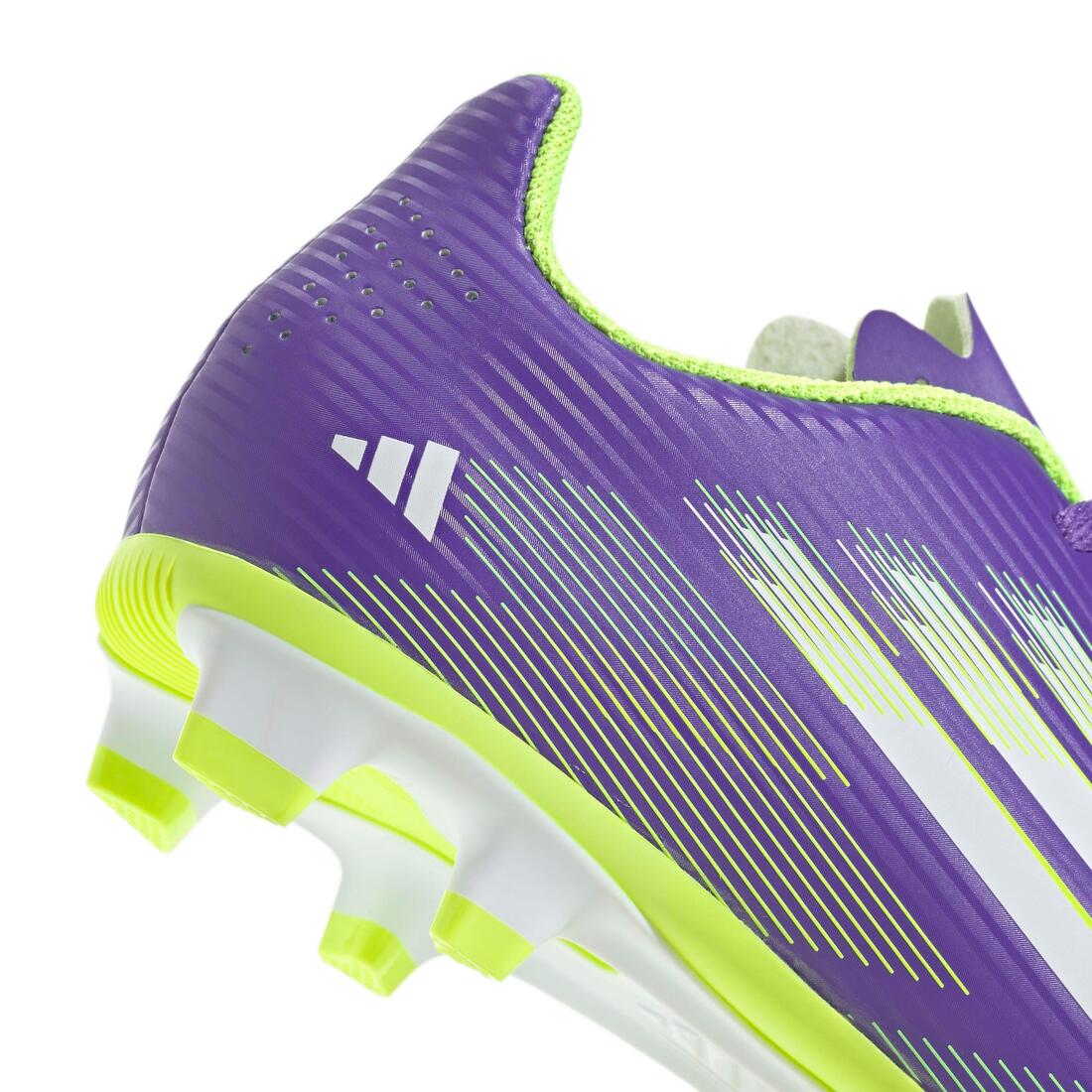 Kids Unisex F50 Club Firm/Multi-Ground Boots, Purple - Image 9
