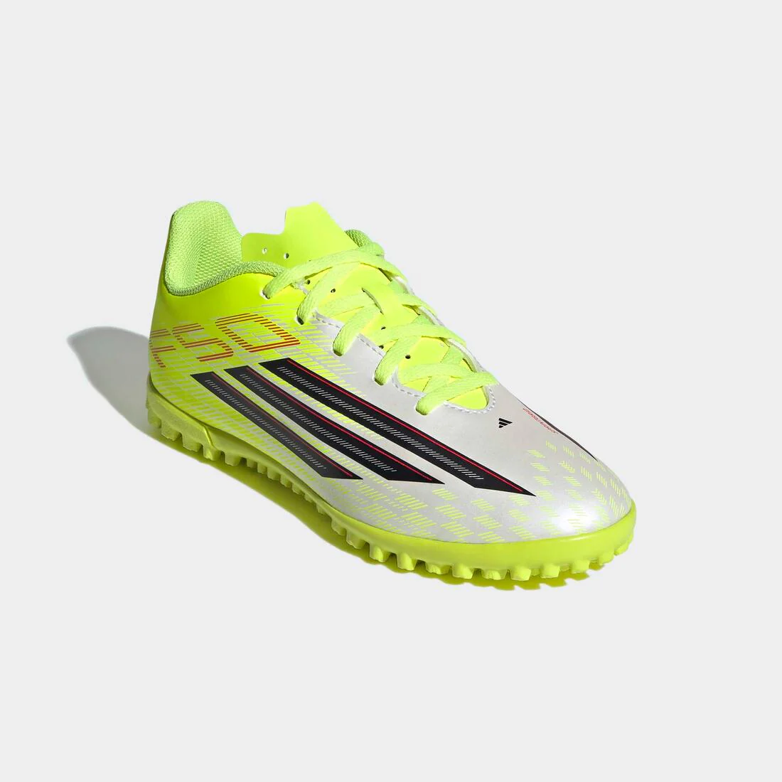 Kids Unisex F50 Club Turf Football Shoes, Yellow - Image 5
