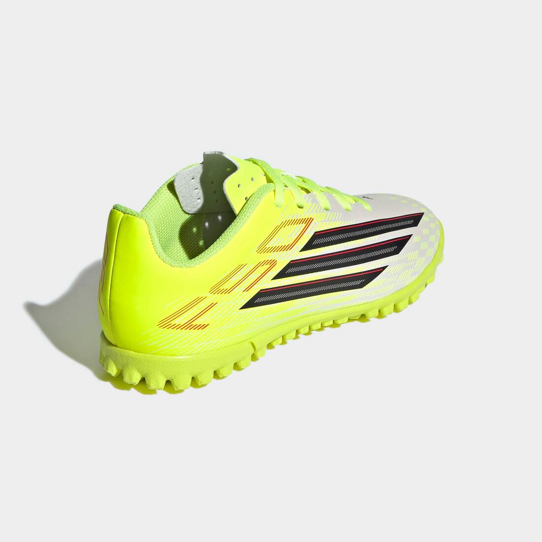 Kids Unisex F50 Club Turf Football Shoes, Yellow - Image 6