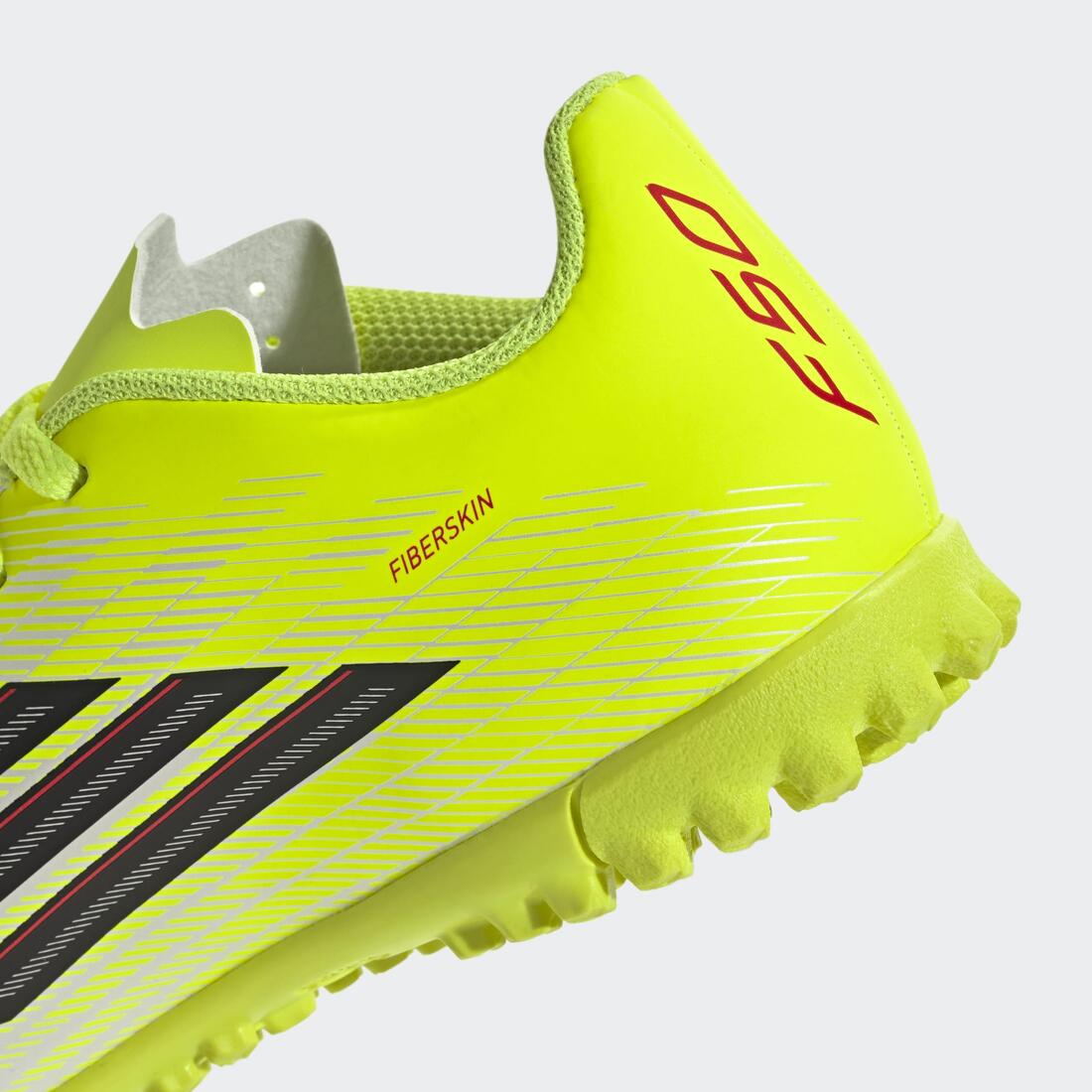 Kids Unisex F50 Club Turf Football Shoes, Yellow - Image 8