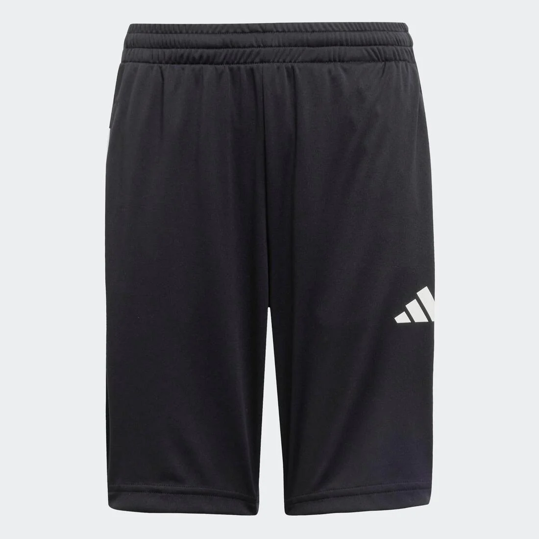 Kids Unisex Train Essentials 3-Stripes Shorts, Black