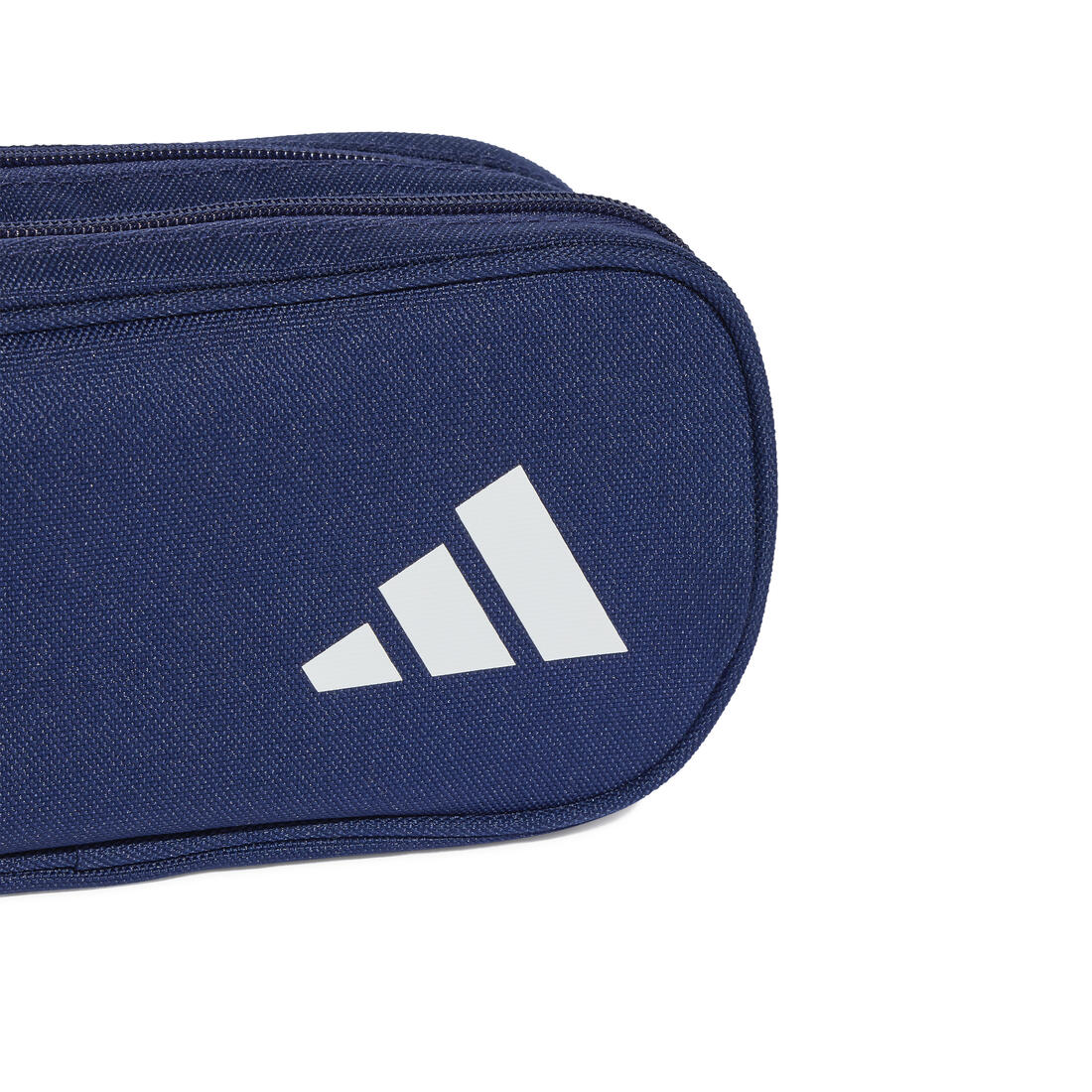 Kids Unisex Two Zipper Pencil Case, Navy - Image 5