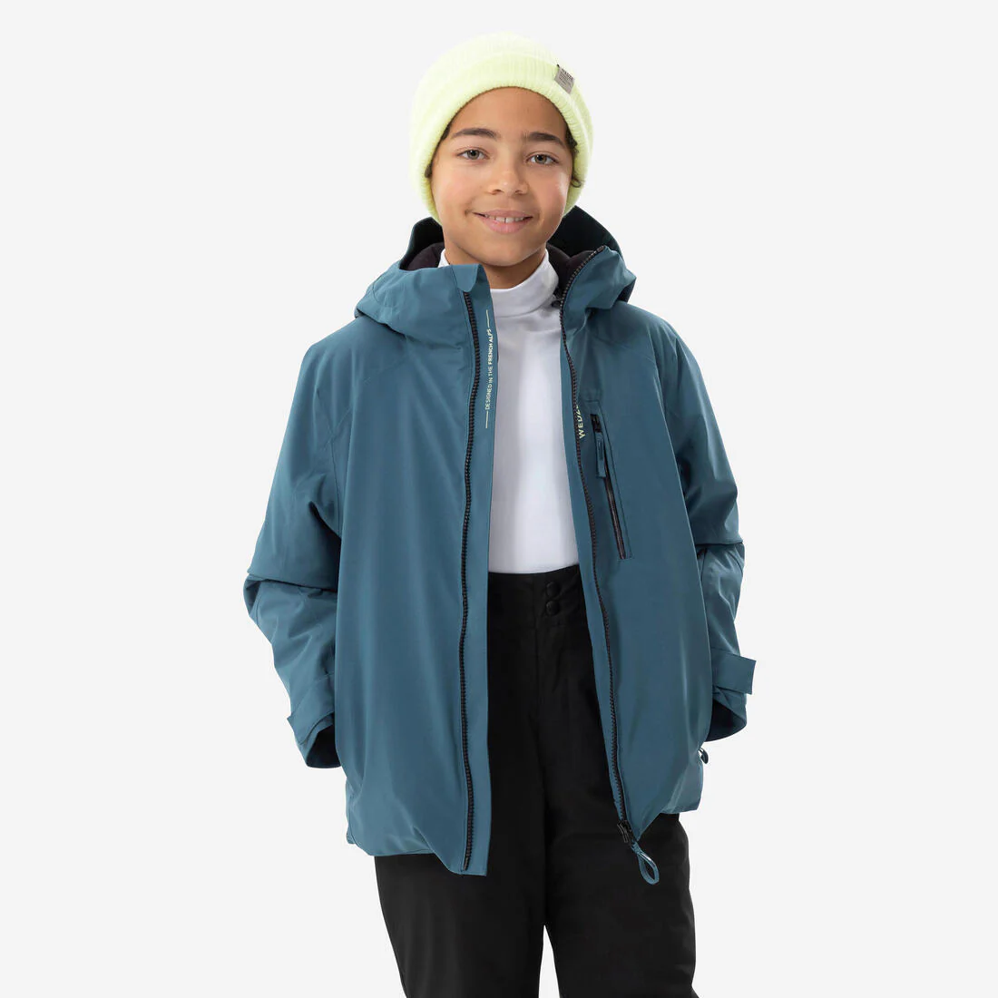 Kids' Warm and Waterproof Ski Jacket SKI500, 6-14 Years - Image 3