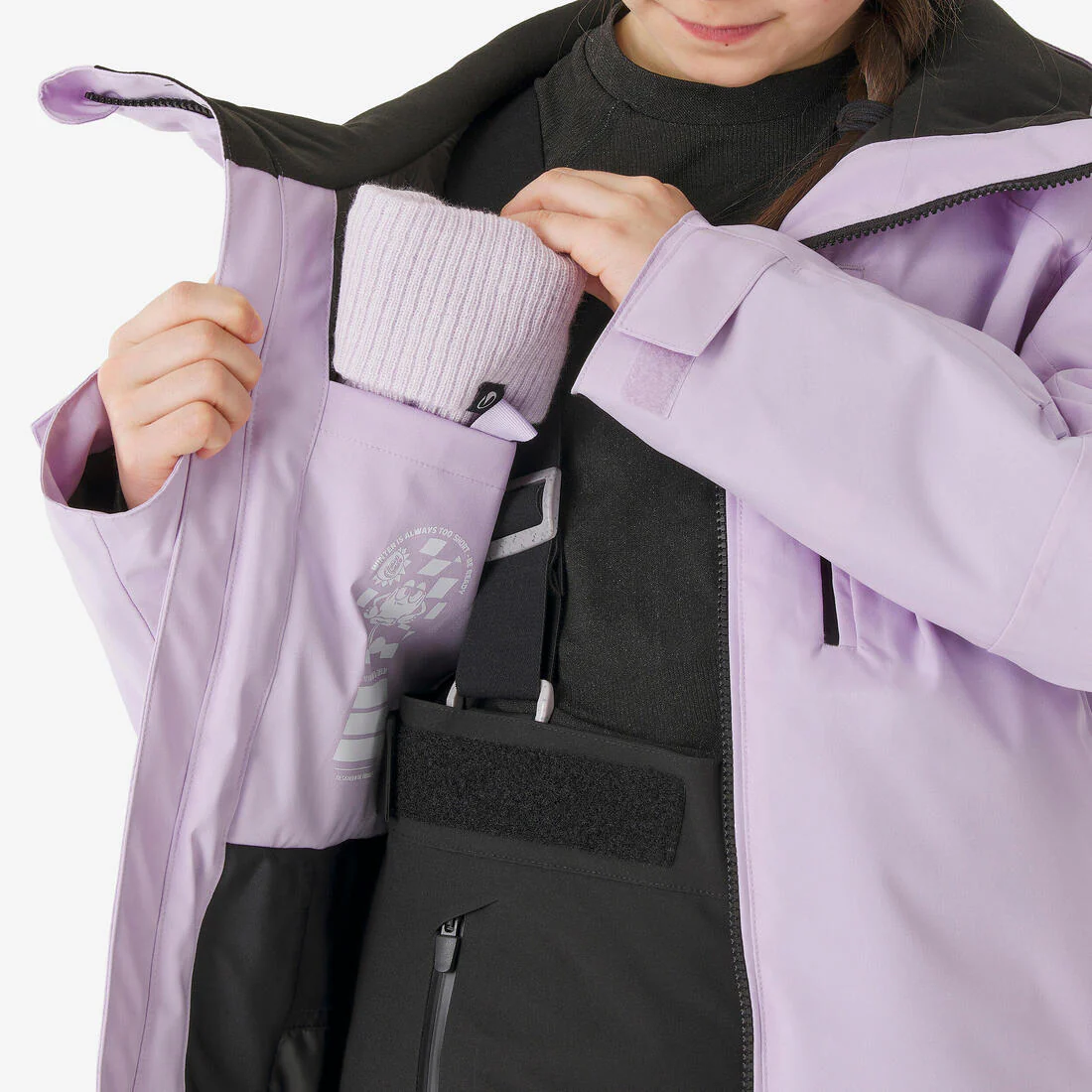 Kids' Warm and Waterproof Ski Jacket SKI500, 6-14 Years - Image 35
