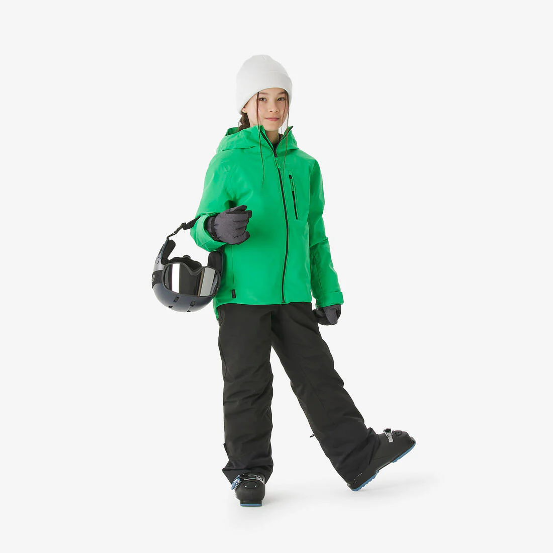 Kids' Warm and Waterproof Ski Jacket SKI500, 6-14 Years - Image 6