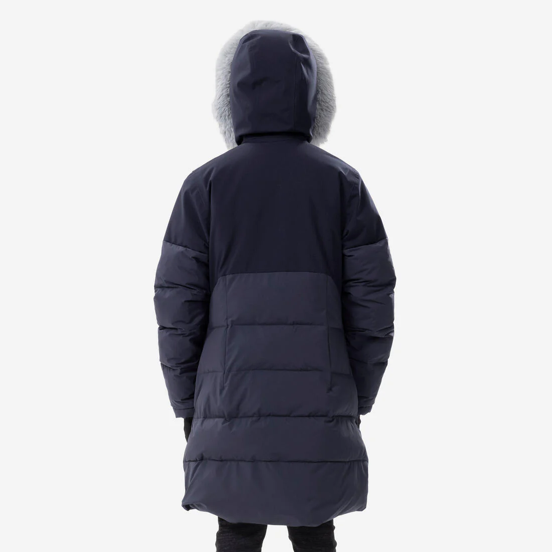 Kids’ warm padded hiking jacket, 7-15 years, NH500 - Image 6