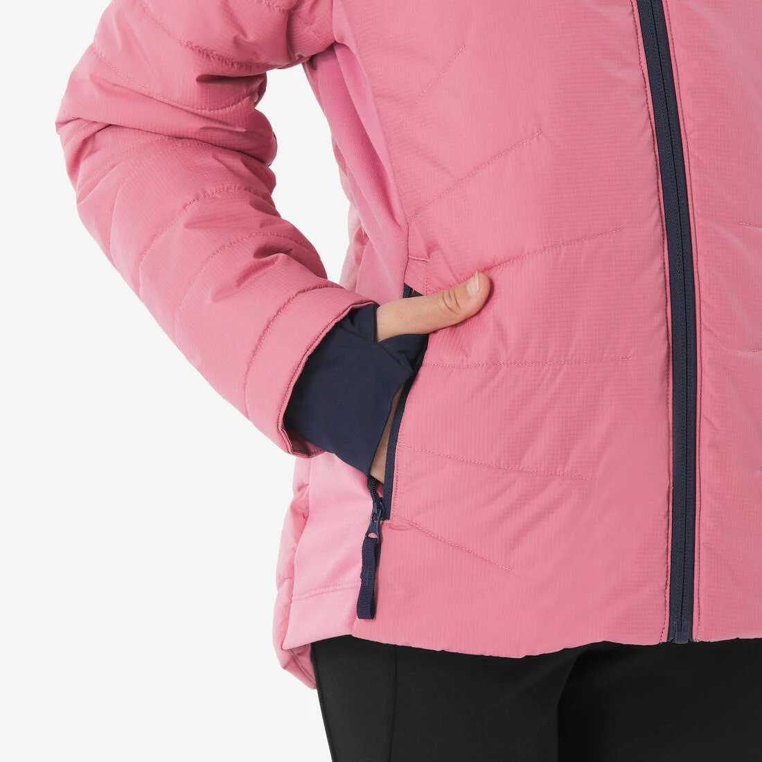 Kids' Warm Padded Hiking Jacket MH 500 7-15 Years - Image 11