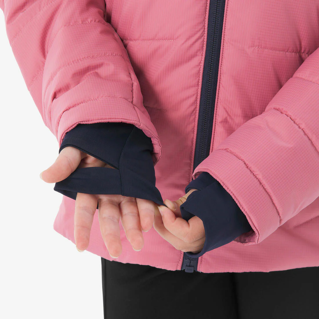 Kids' Warm Padded Hiking Jacket MH 500 7-15 Years - Image 13