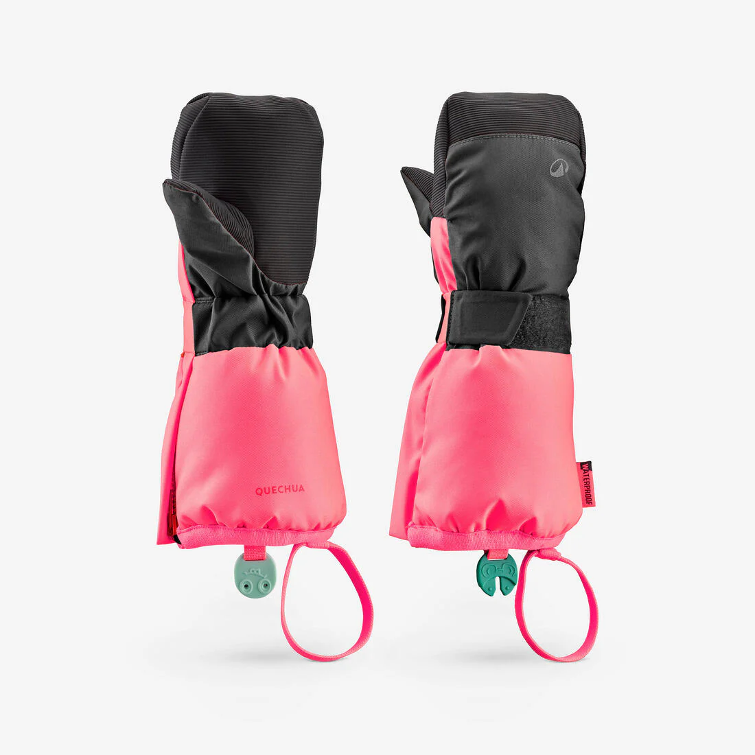 Kids’ warm ski mittens 500 - 3-6 years - Image 3