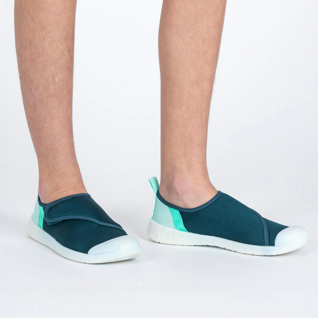 Kids’ water shoes with rip-tab, Aquashoes 120 lagoon - Image 26