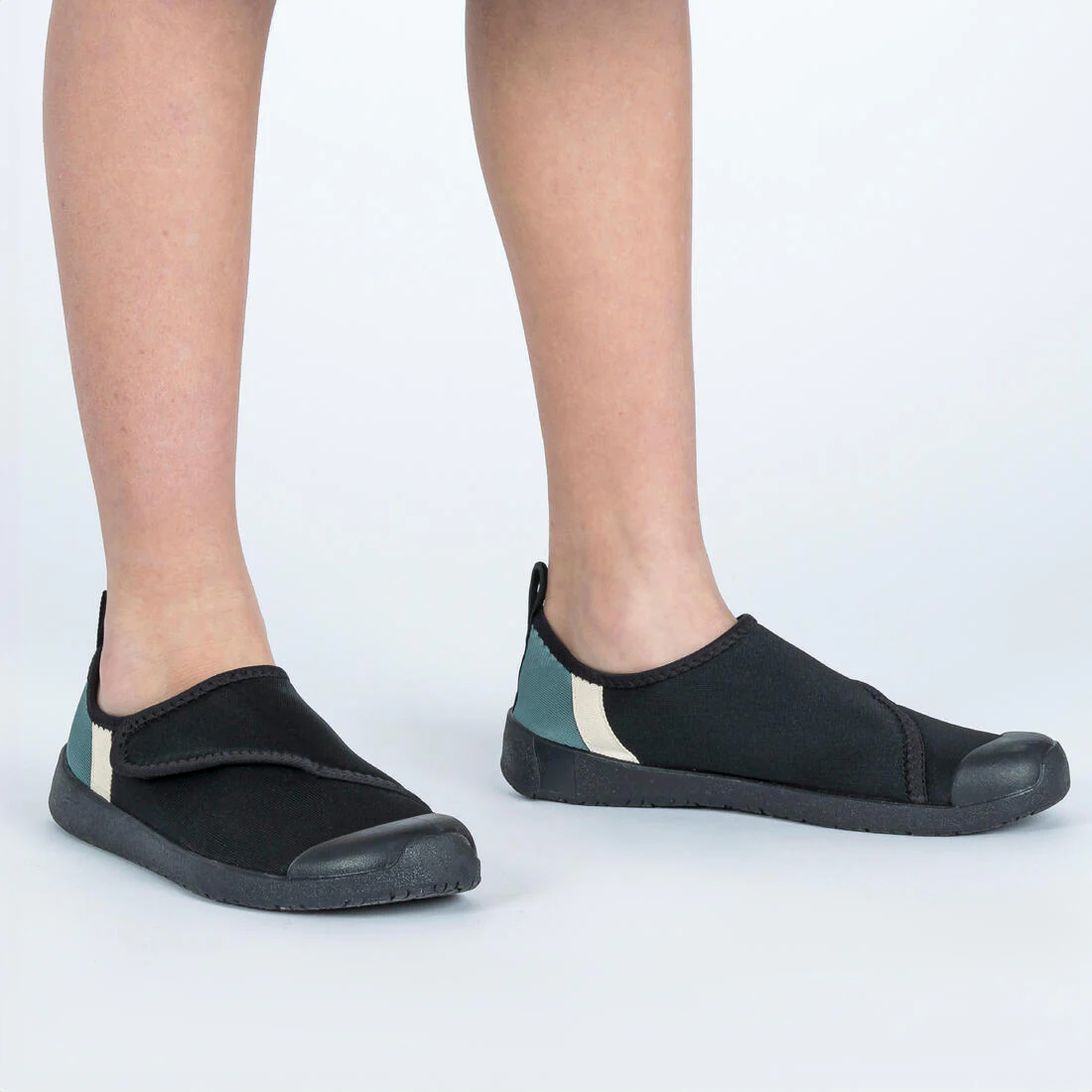Kids’ water shoes with rip-tab, Aquashoes 120 lagoon - Image 27