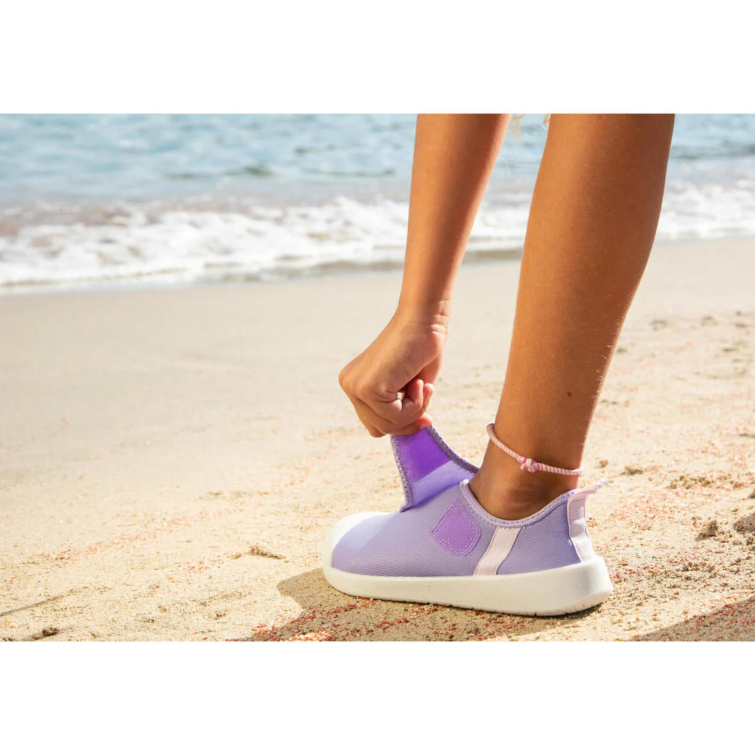 Kids’ water shoes with rip-tab, Aquashoes 120 lagoon - Image 55