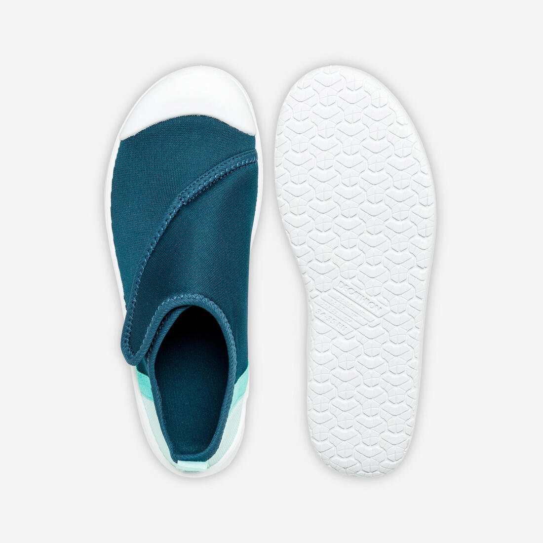Kids’ water shoes with rip-tab, Aquashoes 120 lagoon - Image 9